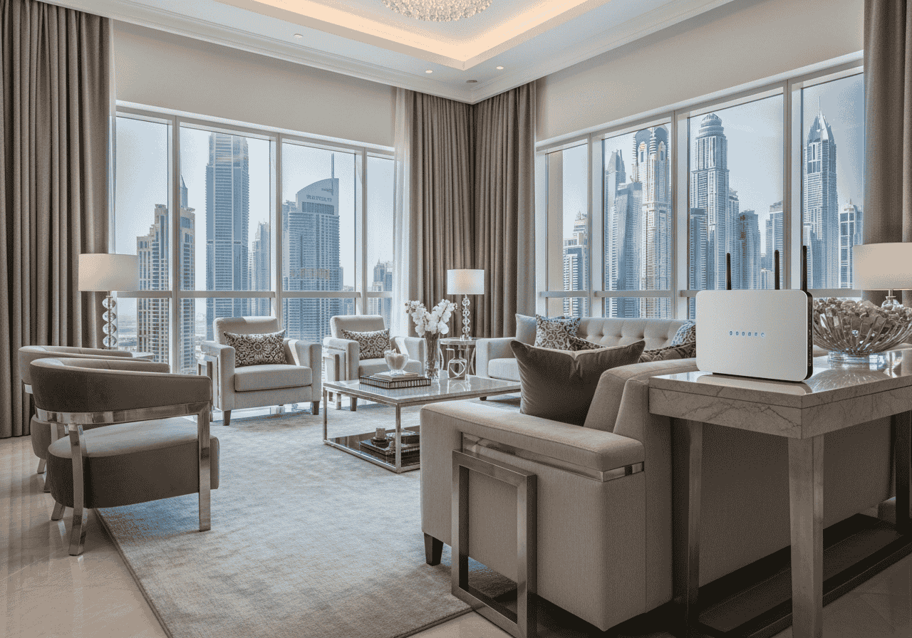 Frustrated with Slow WiFi in your Dubai Apartment?