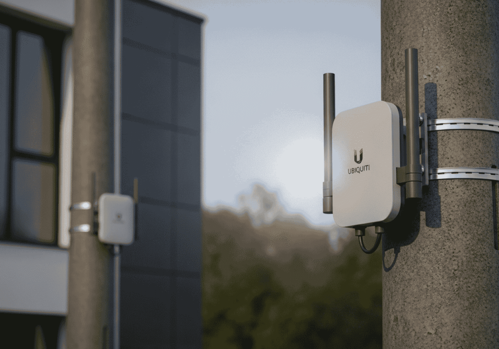 Outdoor Ubiquiti installation Dubai