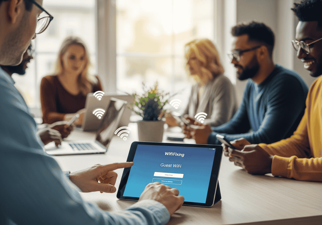 Guest WiFi setup Dubai • Office guest WiFi Sharjah • Secure guest network UAE • VLAN guest WiFi Dubai • Omada guest WiFi setup • Ubiquiti guest WiFi UAE • Office WiFi installation Dubai • Business WiFi solutions UAE • WifiFixing guest WiFi setup