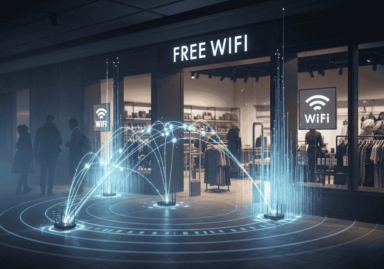WiFi for small offices Dubai, Shop WiFi setup Sharjah, Business WiFi installation UAE, Retail WiFi solutions Dubai, POS WiFi setup UAE, Omada WiFi for shops, Ubiquiti office WiFi Dubai, WifiFixing business WiFi.