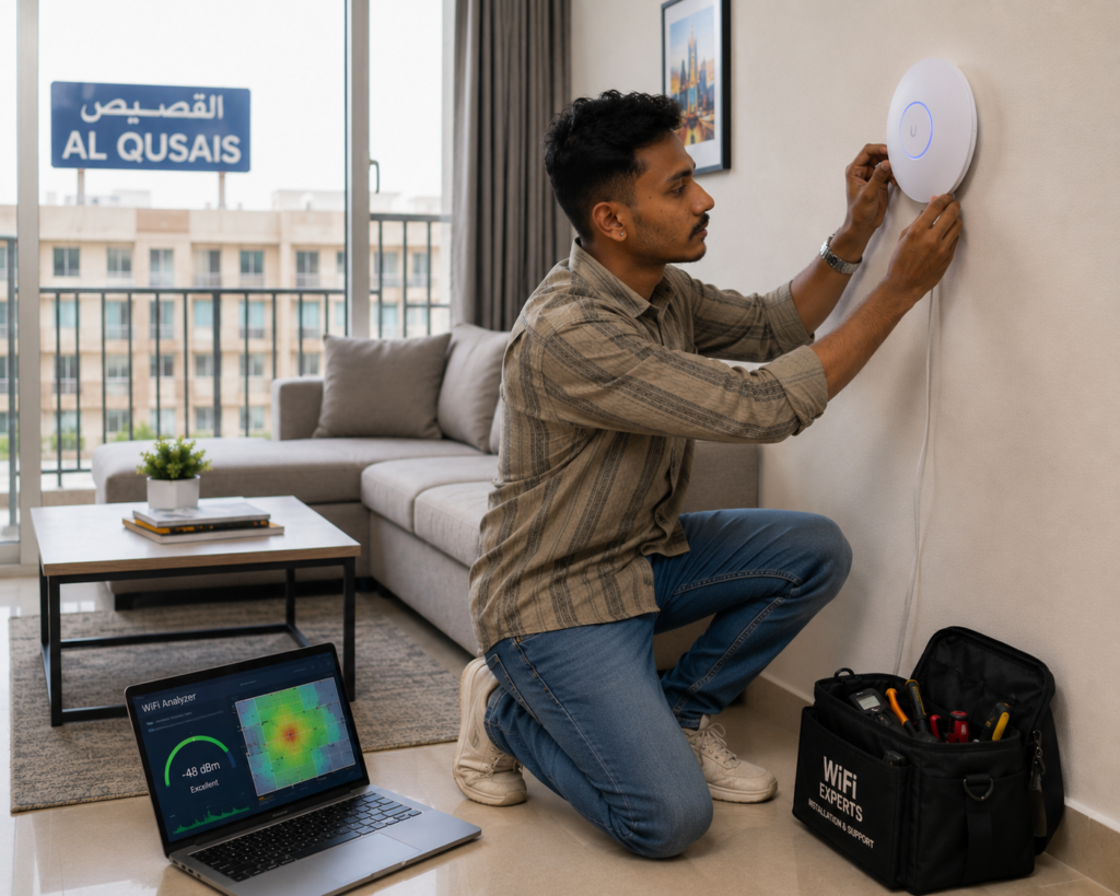 WiFi Installation Al Qusais Dubai