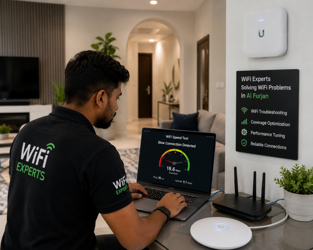WiFi Installation Al Furjan Dubai