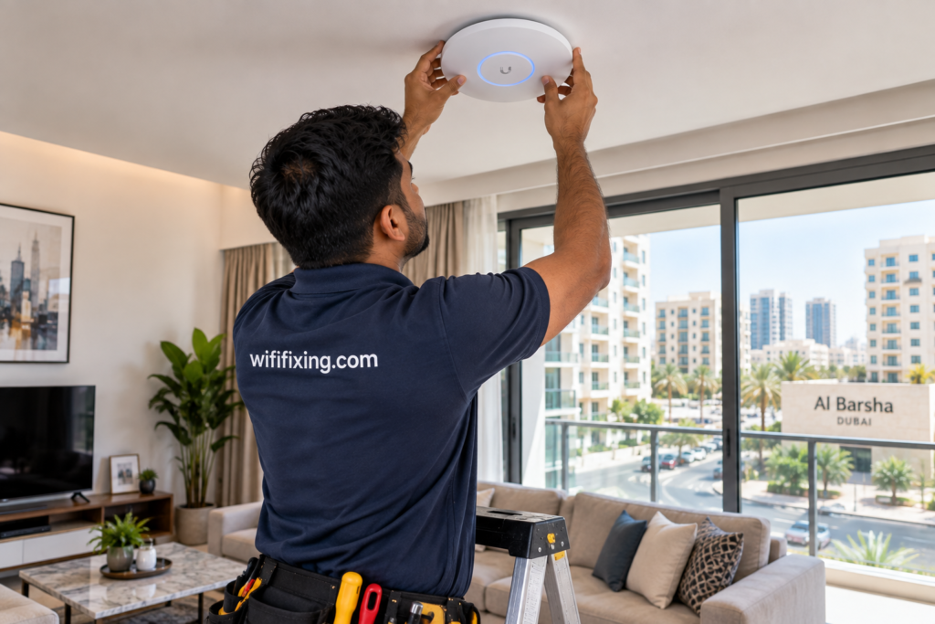 Professional WiFi Installation in Al Barsha Dubai