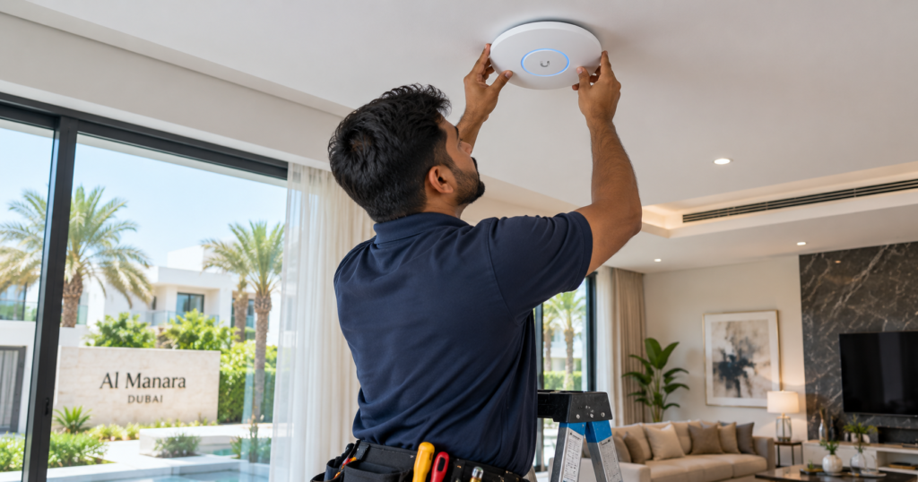 WiFi Installation Service in Al Manara Dubai