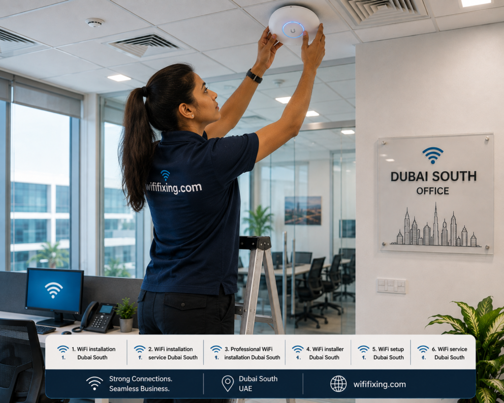 WiFi Installation Dubai South