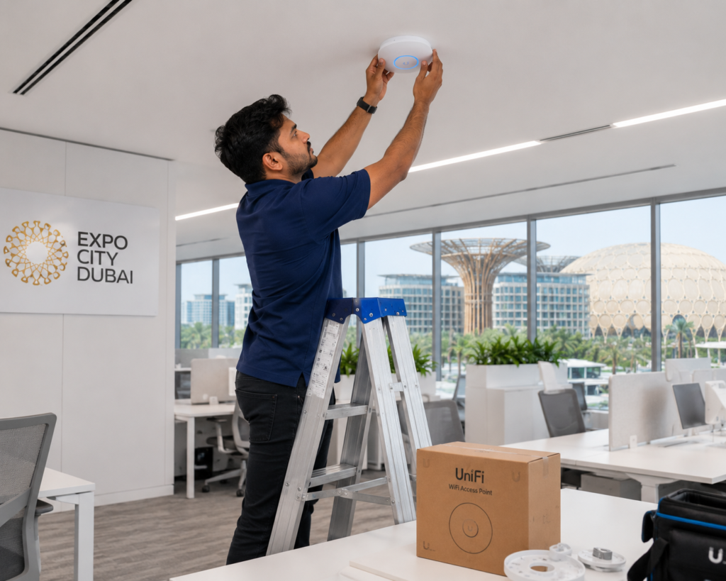 WiFi Installation Expo City Dubai