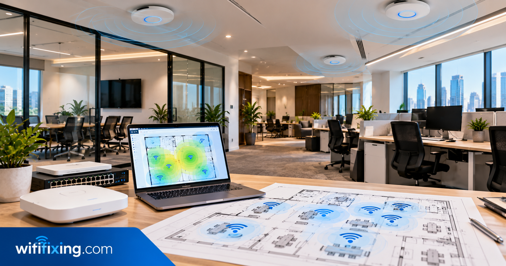 How to Plan WiFi for a New Office Before Moving In