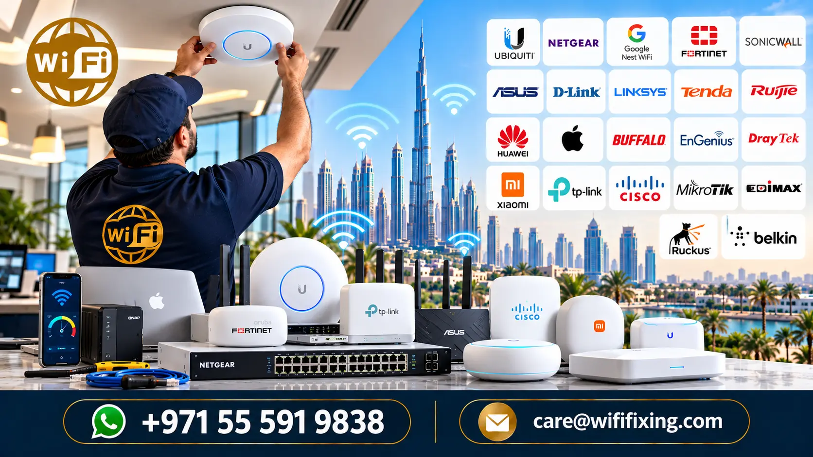 WiFi Fixing Dubai WiFi Technician Dubai WiFi Fixing Sharjah WiFi Troubleshooting Sharjah WiFi Support Dubai WiFi Repair Services UAE WiFi Installation Dubai Slow WiFi Solutions Dubai